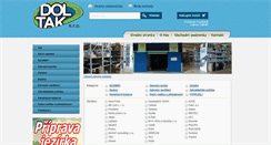 Desktop Screenshot of doltak.cz